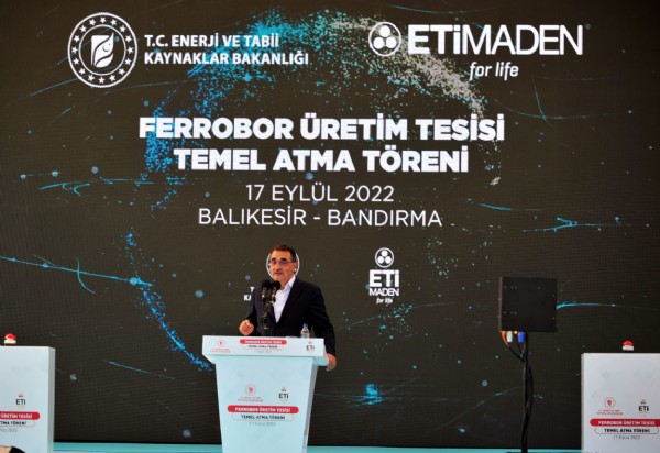 Türkiye'de ilk, Ferrobor Üretim Tesisi'nin temeli atıldı! Değeri 400 bin dolara kadar çıkıyor